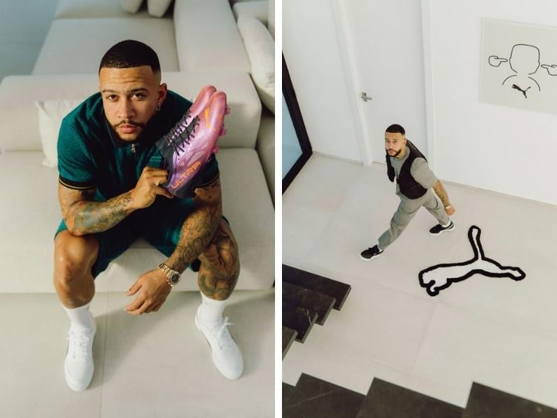 PUMA công bố Memphis Depay trở thành đại sứ toàn cầu mới